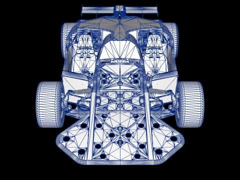 Fast Furious 6 Custom Flip Car 3D Model