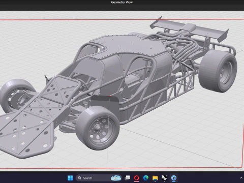 Fast Furious 6 Custom Flip Car 3D Model