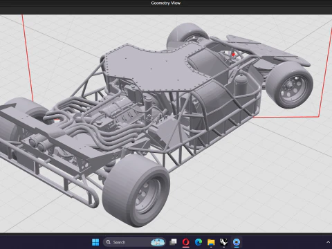 Fast Furious 6 Custom Flip Car 3D Model