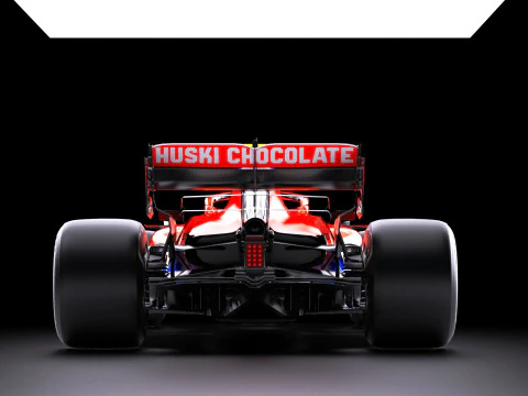 F1 McLaren MCL35M Racing Car 3D Model