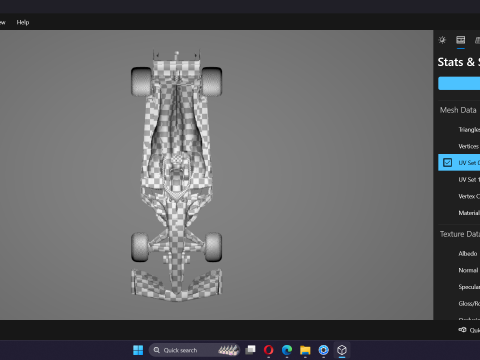 F1 मैकलेरन MCL35M रेसिंग कार 3D मॉडल