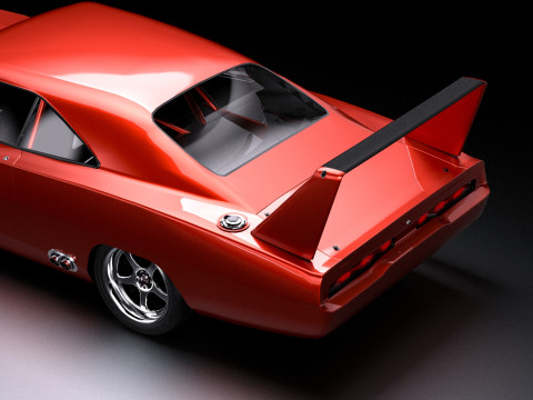 Dodge Charger Dom Daytona 1969 Fast Furious 6 Modello 3D
