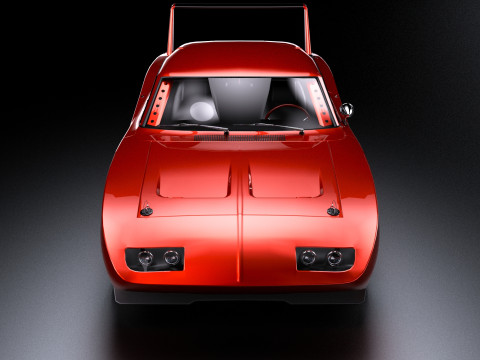 Dodge Charger Dom Daytona 1969 Fast Furious 6 Modello 3D