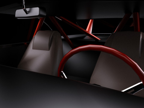 Dodge Charger Dom Daytona 1969 Fast Furious 6 Modello 3D