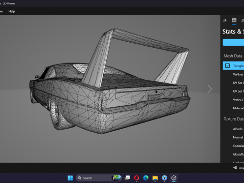 Dodge Charger Dom Daytona 1969 Fast Furious 6 Modello 3D