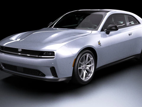 Dodge Charger Daytona 2025 Modelo 3D