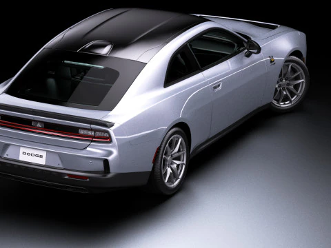 Dodge Charger Daytona 2025 3D Model
