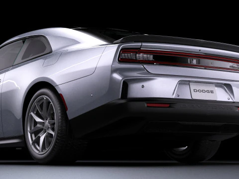 Dodge Charger Daytona 2025 3D Model