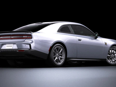 Dodge Charger Daytona 2025 3D Model