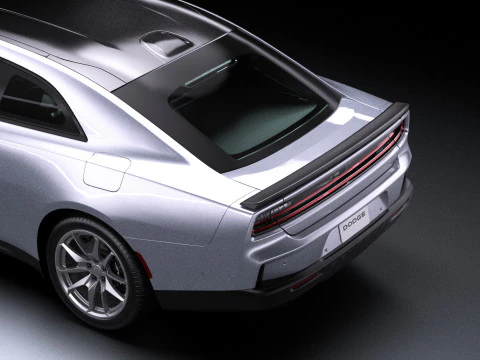 Dodge Charger Daytona 2025 3D Model