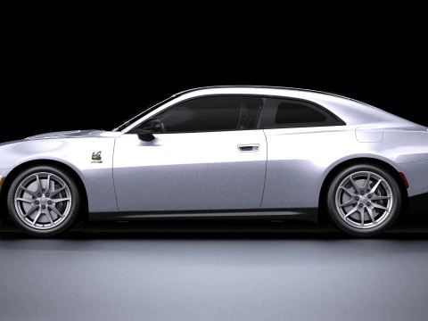 Dodge Charger Daytona 2025 3D Model