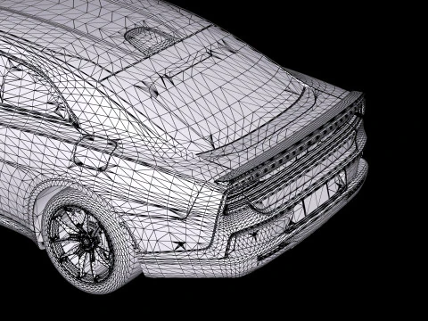 Dodge Charger Daytona 2025 3D Model