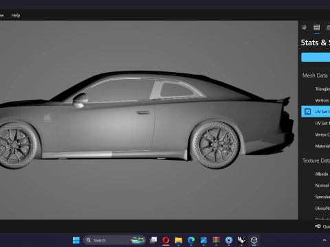 Dodge Charger Daytona 2025 3D Model