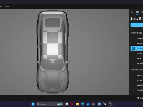 Dodge Charger Daytona 2025 3D Model