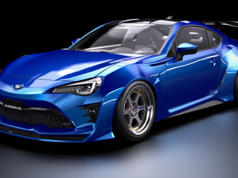 Aimgain Bodykit Subaru BRZ tS 3D Model
