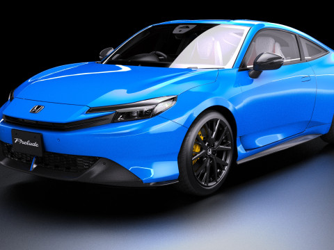 2026 Honda Prelude 3D Model