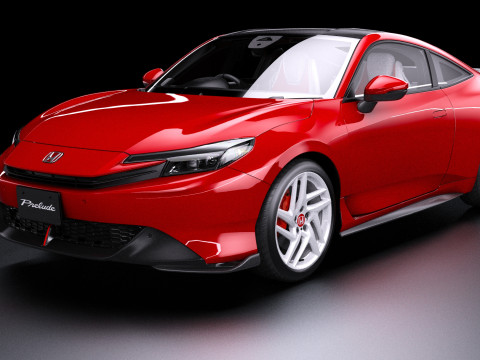 2026 Honda Prelude 3D Model