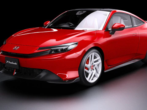 2026 Honda Prelude 3D Model