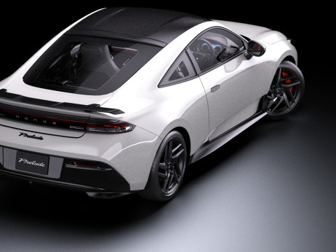 2026 Honda Prelude 3D Model