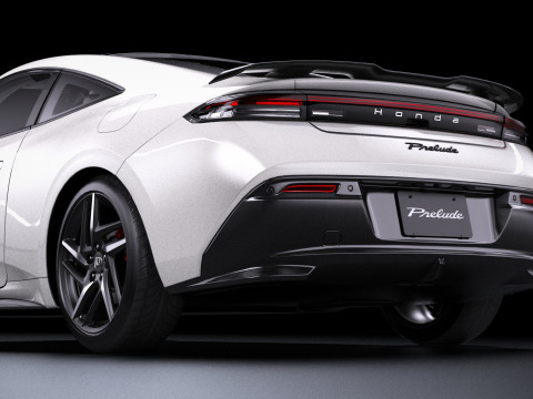 2026 Honda Prelude 3D Model