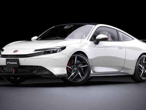 2026 Honda Prelude 3D Model