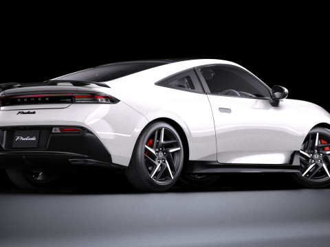2026 Honda Prelude 3D Model