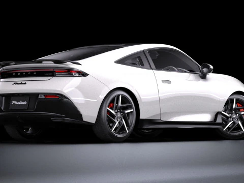 2026 Honda Prelude 3D Model
