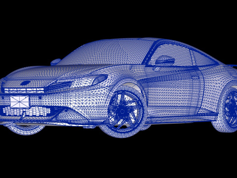 2026 Honda Prelude 3D Model