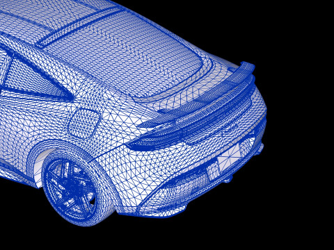 2026 Honda Prelude 3D Model