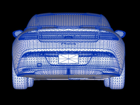 2026 Honda Prelude 3D Model