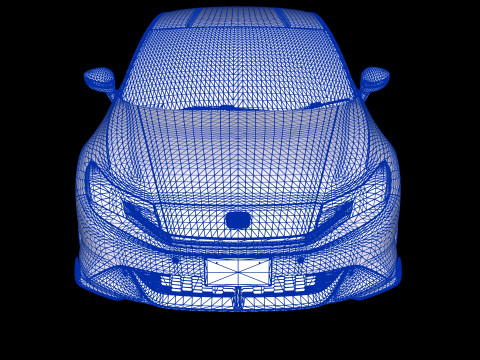 2026 Honda Prelude 3D Model