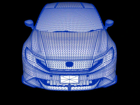 2026 Honda Prelude 3D Model