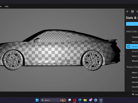 2026 Honda Prelude 3D Model