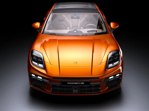 2025 Porsche Panamera Turbo E-Hybrid 3D Model