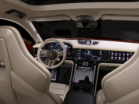 2025 Porsche Panamera Turbo E-Hybrid 3D Model