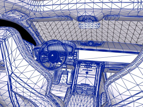 2025 Porsche Panamera Turbo E-Hybrid 3D Model