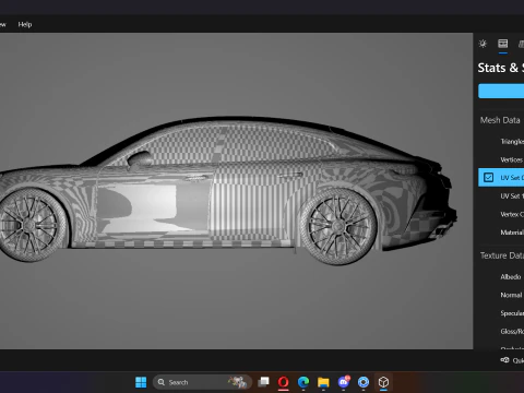 2025 Porsche Panamera Turbo E-Hybrid 3D Model