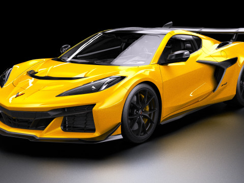 2025 Chevrolet Corvette ZR1 3D Model