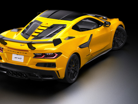 2025Chevrolet Corvette ZR1 Modello 3D