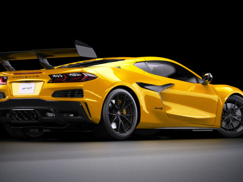 2025Chevrolet Corvette ZR1 Modello 3D