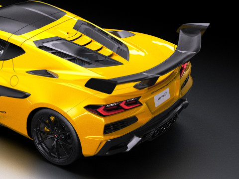 2025Chevrolet Corvette ZR1 Modello 3D