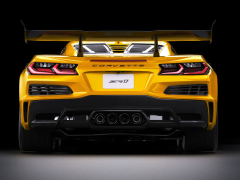 2025Chevrolet Corvette ZR1 Modello 3D
