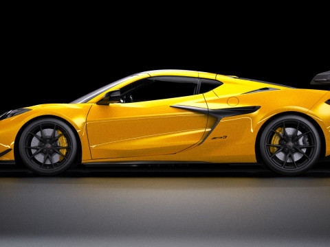 2025Chevrolet Corvette ZR1 Modello 3D