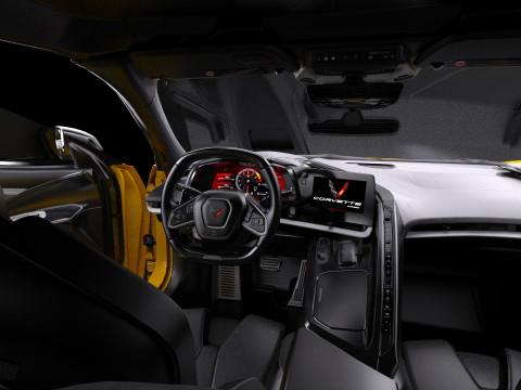 2025Chevrolet Corvette ZR1 Modello 3D