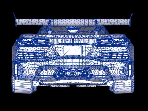2025Chevrolet Corvette ZR1 Modello 3D
