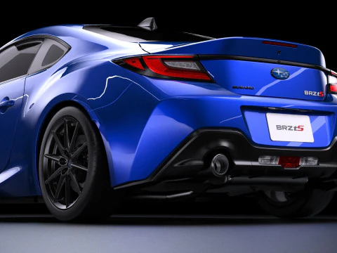 2024 Subaru BRZ tS 3D Model