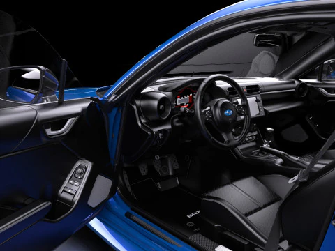 2024 Subaru BRZ tS 3D Model