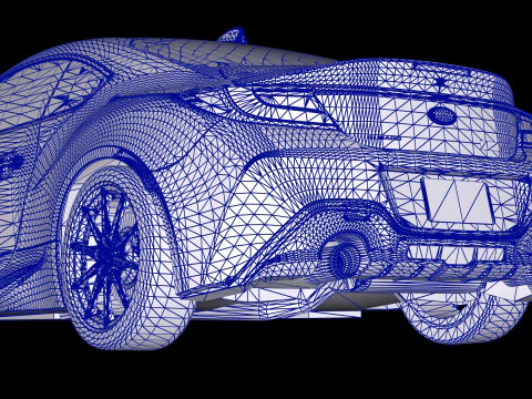 2024 Subaru BRZ tS 3D Model