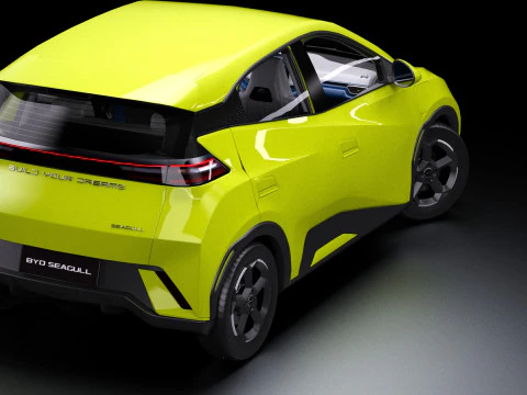 2024 BYD Atto 1 Seagull EV 3D Model