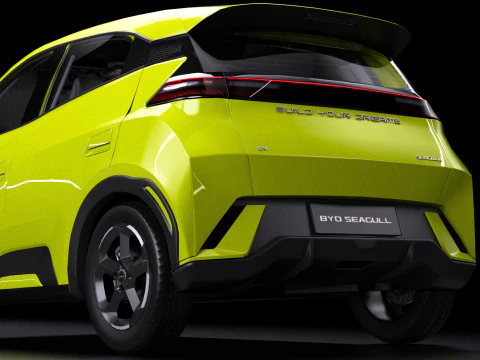 2024 BYD Atto 1 Seagull EV 3D Model